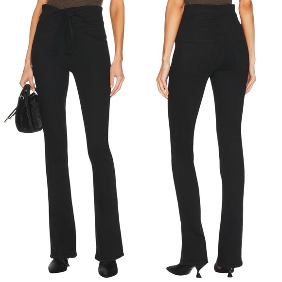 MOTHER x REVOLVE The Triple Stack Runway Bootcut Jeans in Not Guilty - Picture 1 of 16